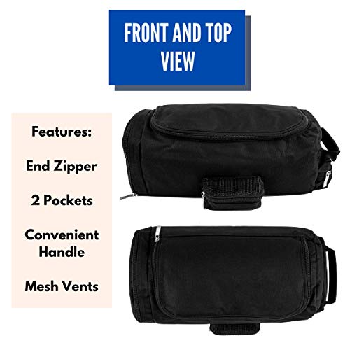 Personalized Monogrammed Golf Shoe Bag - Unique Christmas, Father's Day, Birthday Gift For Him, Boyfriend, Dad, Husband #TOP1