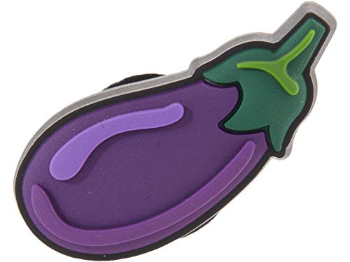 Image of Crocs Jibbitz Food Shoe Charms | Jibbitz, Eggplant, Small