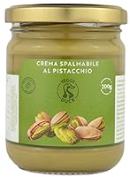 Veggy Duck - Süße Pistaziencreme (200g) | Mit 45% Pistazien aus Sizilien | Italienische Handwerkerküche Gourmet | Geeignet für Frühstück und Desserts