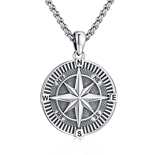Eusense Compass Necklace