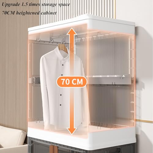 Armoire de chambre pliante pour optimiser l'espace de votre studio - 4