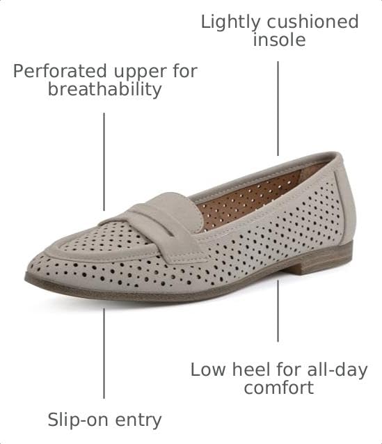 Image of WHITE MOUNTAIN Women's Noblest Penny Loafer | Office Shoes