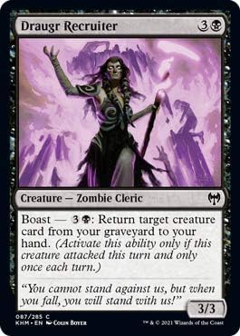 Magic: The Gathering - Draugr Recruiter - Kaldheim