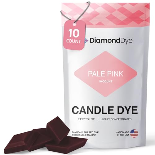 Pale Pink Candle Dye - Made in The USA - Safe and Easy to Use - Premium Candle Making Supplies - Perfect for DIY Candle Making Kits - Designed for Candle Wax -...