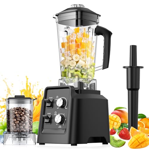 Blenders for Kitchen, Blender & Grinder Combo, Smoothie Blender, 68Oz