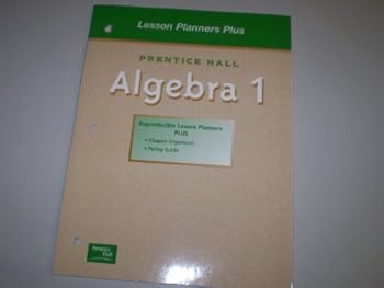 IAlgrbra 1 - Lesson Planners Plus