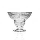 Set of 4 Crystal Ice Cream Cups Stud Design