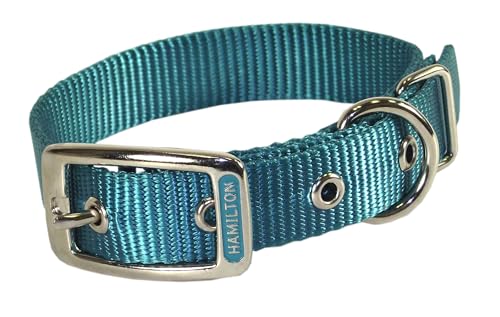 Hamilton Double Thick Nylon Buckle Dog Collar for...
