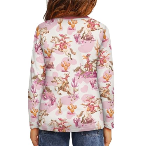 Image of Uourmeti Teens Girls Long Sleeve T Shirts Fall Outfits Boys Active Sportswear Running Tops