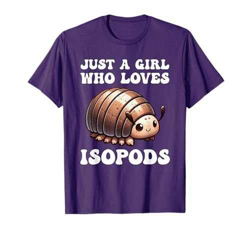 Cute Isopod Just A Girl Who Loves Isopods Kawaii Isopod