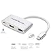 Produktbild Cabledeconn FBA_F0501 Typ C Adapter, USB 3.1 Hub (USB-C & Thunderbolt 3 Port kompatibel) auf USB 3.0 / HDMI/Typ C Buchse Ladeadapter Konverter für MacBook, Google Chromebook Pixel