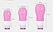 FNSHIP 4 Pack Sucker type Portable Food Grade Squeeze Silicone Liquid Travel Bottles TSA Approved For Shampoo, Conditioner, Lotion, Toiletries, Food condiment(1OZ,White+Blue+Green+Pink)