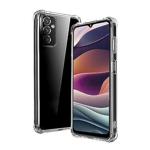 OcioDual Funda Protectora TPU Compatible Samsung Galaxy M13 4G/Galaxy M23 5G, Carcasa de Protección Transparente con Esquinas Reforzadas, Protección para la Cámara Trasera, Flexible en Silicona Gel