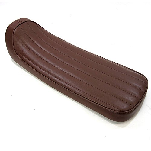 HEAVEN'S TW200/225用 スーパーフラットシート バーチカル ブラウン TW-SU-BR-L