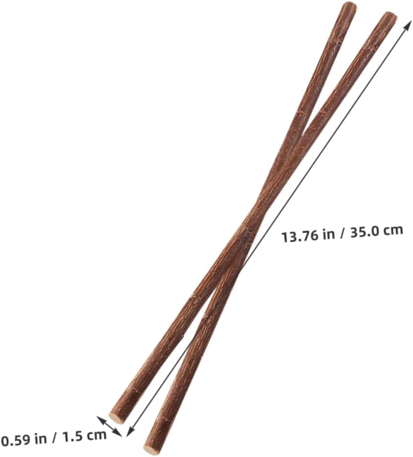 NUOBESTY 50pcs Natural Wood Branches for Crafts Authentic Tree Sticks for Vase Fillers Rustic Wooden Branches for Home Decor and Creative Projects Convenient Nature-Inspired Craft Supplies