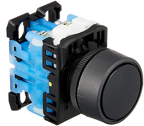 富士電機 φ22.3・25.5共用 押しボタンスイッチ 黒 AR22F5R-20B
