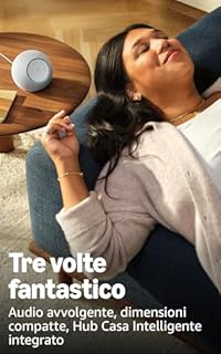 Amazon Echo Dot Max (ultimo modello) - Altoparlante Alexa con audio avvolgente, Hub Casa Intelligente integrato, Grafite