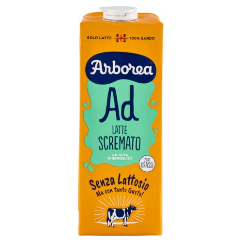 Arborea, Latte scremato ad alta digeribilità senza lattosio, 1L