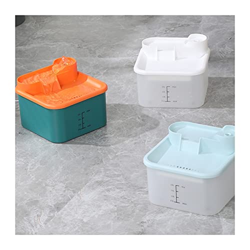 Fuente de agua automática para gato y perro color dorado miniatura 5