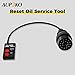 Aupoko Reset Oil Service Tool, 20 Pins Socket OBD Oil Service Reset Tool Replacement for BMW 1982-2001 E30 E34 E36 E39
