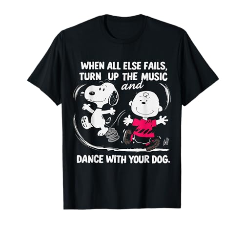 Turn Up the Music & Dance with Your Dog T-Shirt