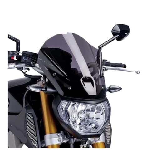 Déflecteur vent pare-brise réglable moto pour réduire la fatigue MT09 FZ09