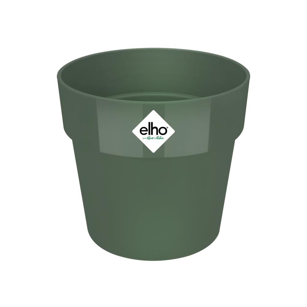 elho B.for Original Round Flower Pot, Leaf Green — image 1