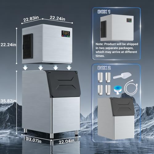 Commercial Ice Storage Bin Large