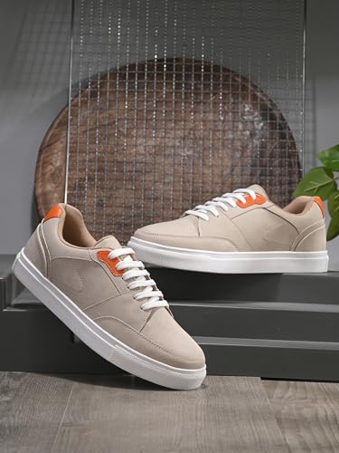 Image of Centrino Womens Sneaker |Sneaker for Women | Stylish Lace-Up Design | Soft Cushioned Insole for Comfort | Lightweight & Breathable | Perfect for Casual Wear (6877)