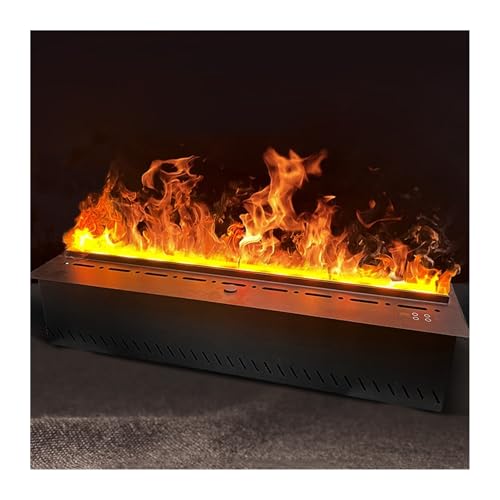 Decoración del hogar, Vapor de Agua, Chimenea eléctrica, Llama simulada en Interiores, Niebla electrónica 3D operada por Panel de Control