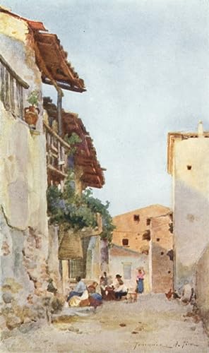 Art mural Taormina Alberto Pisa avec impression sur toile premium