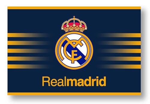 Bandera Real Real - Colección oficial Real Madrid - 100 x 150 cm