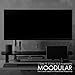 ULTRARM Moodular Add-ons Storage Tray [Accessory Only - Requires Moodular Wooden Monitor Stand Slide Rails for Use] Black MSA-TR