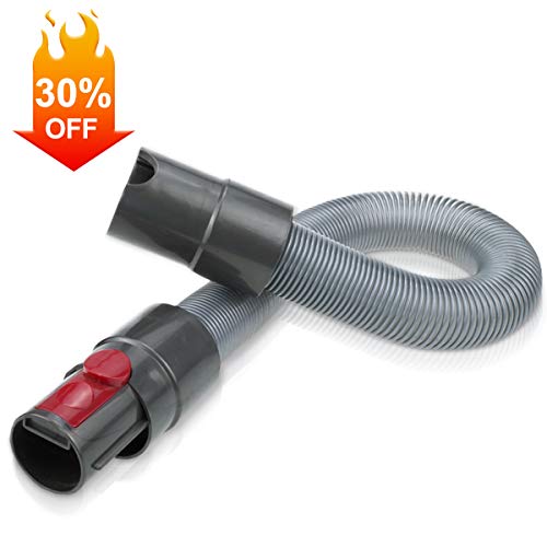 SAFETYON Schlauch für Dyson V7 V8 V10 V11 Staubsauger, Ersatzschlauch für Dyson V7 V8 V10 V11 Teleskop Verlängerungsschlauch Dyson Staubsauger Zubehör Schlauch Dyson ca. 52 cm ausziehbar bis 150 cm
