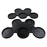 EnderToys 40mm 5-Man Move Trays (x2), Bits and Accessories for Tabletop Wargame Miniatures, 3D...