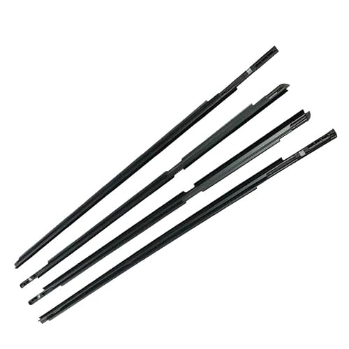 Mzxygkli One Color Car Window Weather Strip 4Pcs Car Window Glass Weatherstrip Moulding Trim 68230-0D080 Rubber Protector Sealing Belt For Yaris For Hatchback 2006-2013