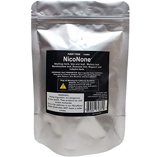 Missouri Meerschaum Pipe & NicoNone Herbal Smoking Blend 1oz Refill Bag (PURIFY Peak) - Thumbnail 2