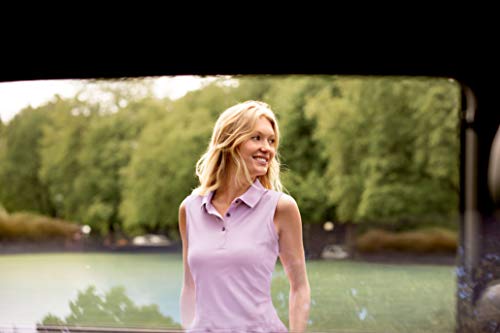 Cutter & Buck Women's Advantage Polo Sleeveless, Iced Orchid, Xxl #TOP2