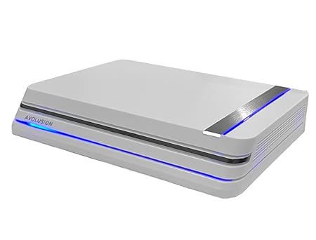 Avolusion PRO-X (White) 4TB USB 3.0 External Gaming Hard Drive for PS5 Game Console - 2 Year Warranty
