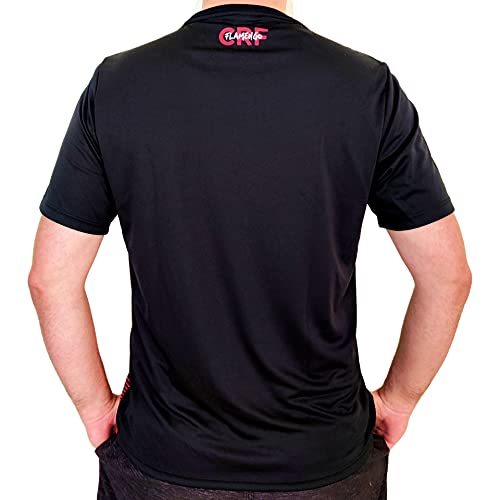 Camisa Flamengo Dry Parrot Preto E Vermelha Oficial Tamanho:M