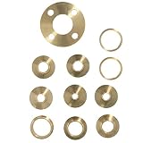 Router Guides Kit, Come with Lock Nut Adapter, Router Template Bushing Guides, 11pcs Practical Durab
