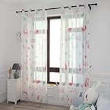 cortina unicornio para fiesta TAMAÑO Y CANTIDAD: 2 piezas, cada pieza mide 140cm de anchura x 260cm de altura.