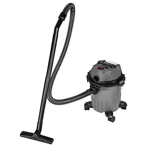 GRAPHITE Energy+ - Aspirador en seco y húmedo de 18 V, depósito de 12 litros, función de soplador, potencia de aspiración de 50 W, diámetro de boquilla de manguera de succión de 32 mm, flujo de aire