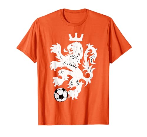 Netherlands Lion Dutch Orange Soccer Fan Shirt