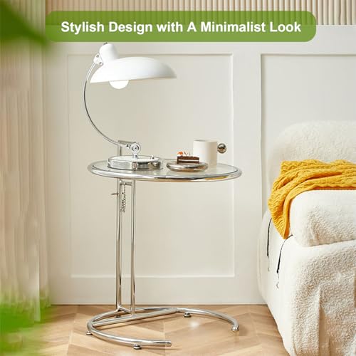 Table d'appoint réglable en hauteur pour manger au canapé confortablement - 3