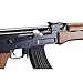Lancer Tactical Gen 2 Airsoft Steel AK-47 Airsoft AEG Rifle with Battery & Charger 370-390 FPS-Faux Wood (LT-728-G2)