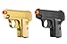 Combact Pocket Twin Spring Airsoft Dual Pistol Combo Pack Set Hand Gun w/Case 6mm BB 0.12g (Case Included)