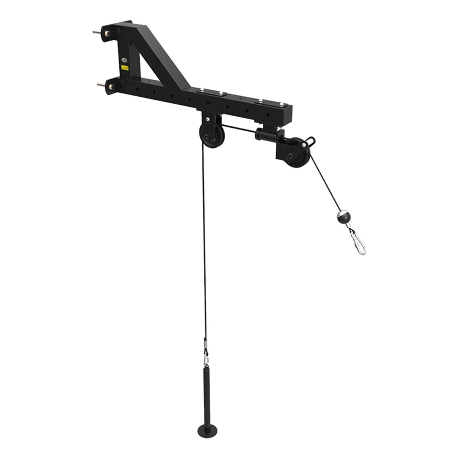 Lat Pulldown Cable System z obrotowym kołem pasowym – wszechstronne mocowanie do maszyn fitness do treningów domowych na siłowni, przedłużek tricepsa i wyciągania