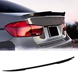 Zzbyz Ailerons arrière de Voiture pour BMW 1 Series F40 M135i 128ti 118D Hatchback 2019-2023, kit de Modification de Spoiler de Couvercle de Pont arrière,A-Bright Black