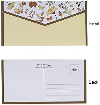 A5 Writing Paper and Envelopes Set for Kids Adults Lined Letter Paper and Envelopes Cute Stationary Paper Floral Letter Writing Paper 60 Stationery Paper and 30 Envelopes for Office Home School